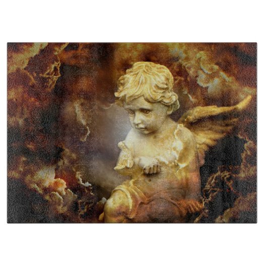 Himmlisch Angel Cherub Schneidebrett (Vorderseite)