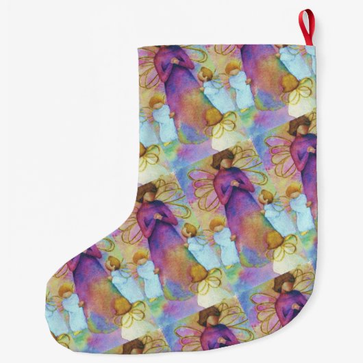 HIMMLISCH ANGEL GROßER WEIHNACHTSSTRUMPF (Rückseite)