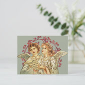 Himmlisch Angel Singers Postkarte (Stehend Vorderseite)
