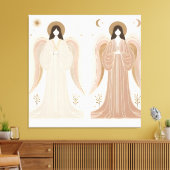 Himmlisch Angels Leinwand Mauer (Insitu (Wohnzimmer))