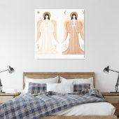 Himmlisch Angels Leinwand Mauer (Insitu (Schlafzimmer))