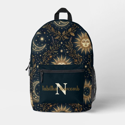 Himmlisch Bedruckter Rucksack (Vorderseite)