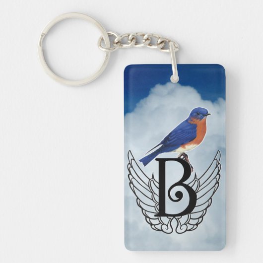Himmlisch BlueBirds Schlüsselanhänger (Vorderseite)
