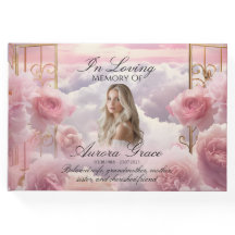 Himmlisch Garden of Rose Guest Book - LIA003