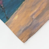 "Himmlisch Garden Stream" Fleecedecke (Ecke)