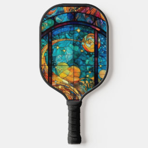 Himmlisch gestanztes Glasarmatur Pickleball-Paddel Pickleball Schläger
