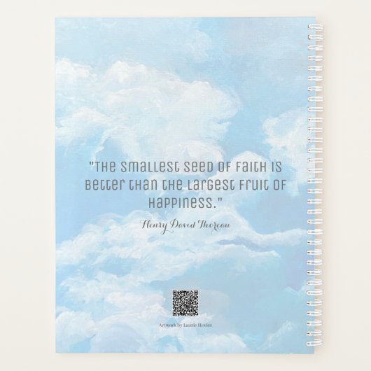 "Himmlisch Guardian" Anpassungsplaner (Softcover) Planer (Rückseite)