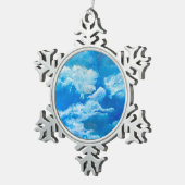 "Himmlisch Guardian" Snowflake Ornament (Rechts)