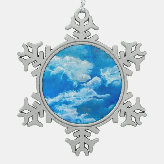 "Himmlisch Guardian" Snowflake Ornament (Vorderseite)