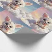 "Himmlisch Hare" Geschenkpapier (Ecke)
