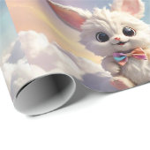 "Himmlisch Hare" Geschenkpapier (Rolleneckpunkt)