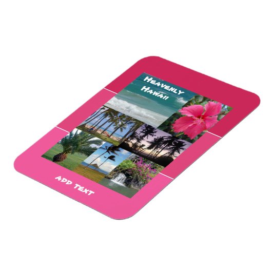 Himmlisch Hawaii Magnet (Linke Seite)