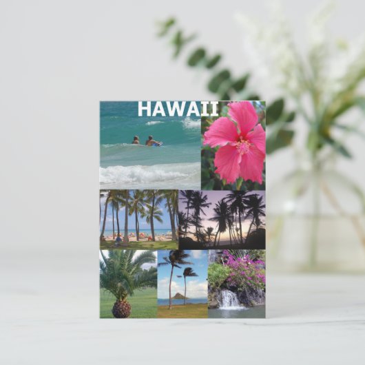 Himmlisch Hawaii Postcard Postkarte (Stehend Vorderseite)