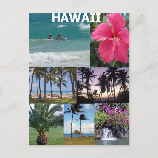 Himmlisch Hawaii Postcard Postkarte (Vorderseite)