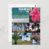 Himmlisch Hawaii Postkarte (Vorne/Hinten)