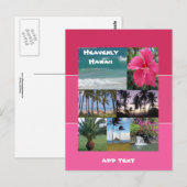 Himmlisch Hawaii Postkarte (Vorne/Hinten)