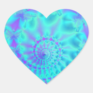 Himmlisch Herz-Aufkleber