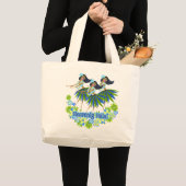 Himmlisch Hula Beach Bag Jumbo Stoffbeutel (Vorderseite (Produkt))