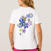 Himmlisch Hula! Girls-T - Shirt (Rückseite)