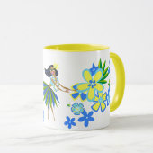 Himmlisch Hula! Mug Tasse (VorderseiteRechts)
