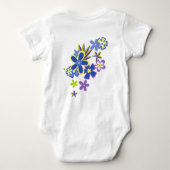 Himmlisch Hula Säugling Strampler (Rückseite)