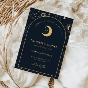 Himmlisch In den Sternen geschrieben Datum vormerk Einladung