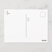 " HIMMLISCH JOY " POSTKARTE (Rückseite)