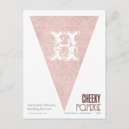 Himmlisch Princess Banner Postkarte