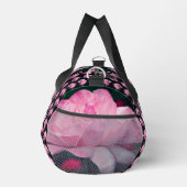 Himmlisch Rosa Rose Blume Personalisiert Duffle Bag (Rechts)