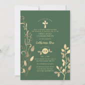 Himmlisch Sage Heilige Kommune Einladung Gold Leaf (Vorderseite)