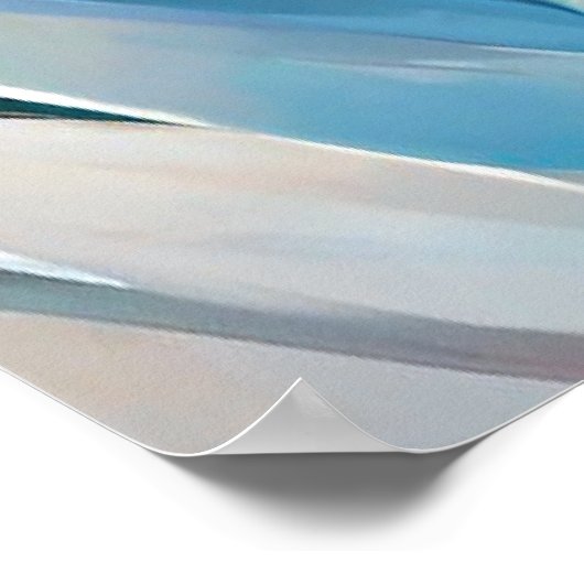 Himmlisch Sarah Modern Poster (Ecke)