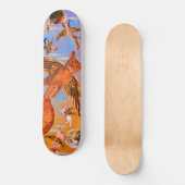 Himmlisch Skateboard (Vorderseite)