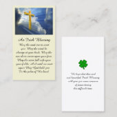 Himmlisch Sky Beileid Praetkarte Visitenkarte (Vorne/Hinten)