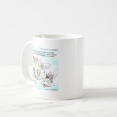 Himmlisch Social Media Fan Kaffeetasse (Vorderseite Links)