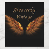 Himmlisch Vintag Weinetikett (Einzelnes Label)