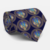 Himmlisch Winged Guitar Krawatte (Gerollt)