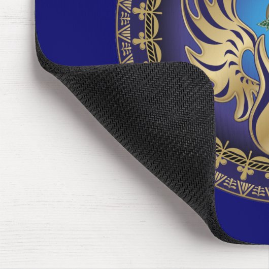 Himmlisch Winged Guitar Mousepad (Ecke)