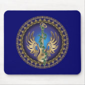 Himmlisch Winged Guitar Mousepad (Vorne)