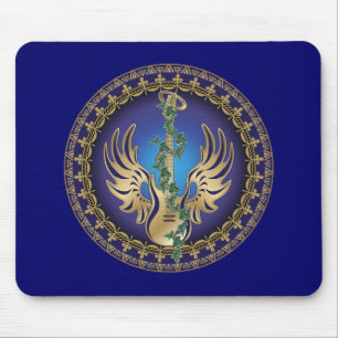 Himmlisch Winged Guitar Mousepad