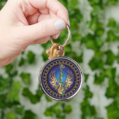 Himmlisch Winged Guitar Schlüsselanhänger (Hand)