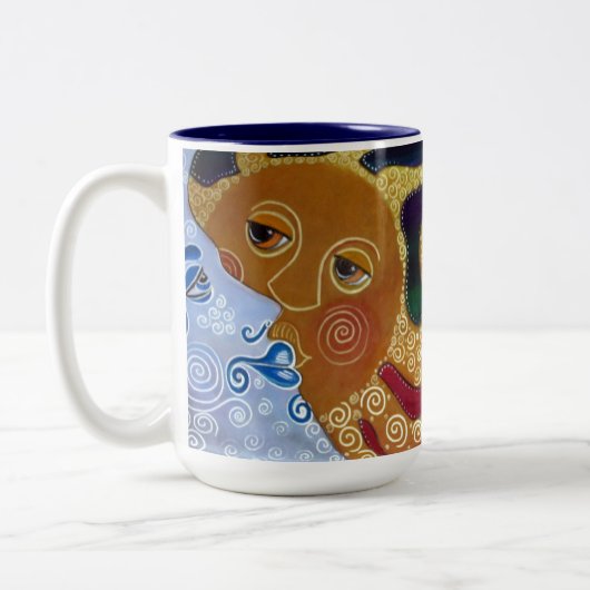 Himmlisch Zweifarbige Tasse (Links)