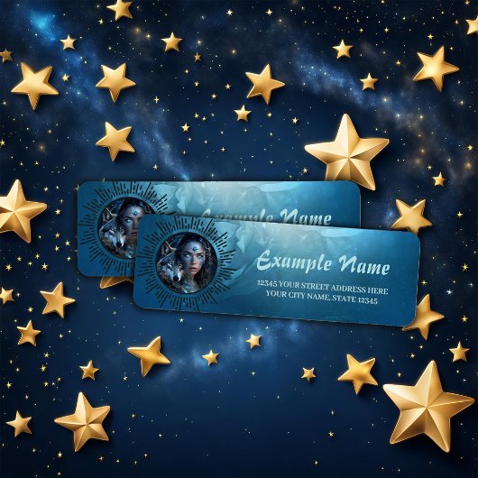 Himmlische Allianz zwischen Wolf und der schönen F