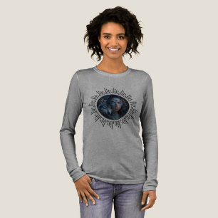 Himmlische Allianz zwischen Wolf und der schönen F Tri-Blend Shirt