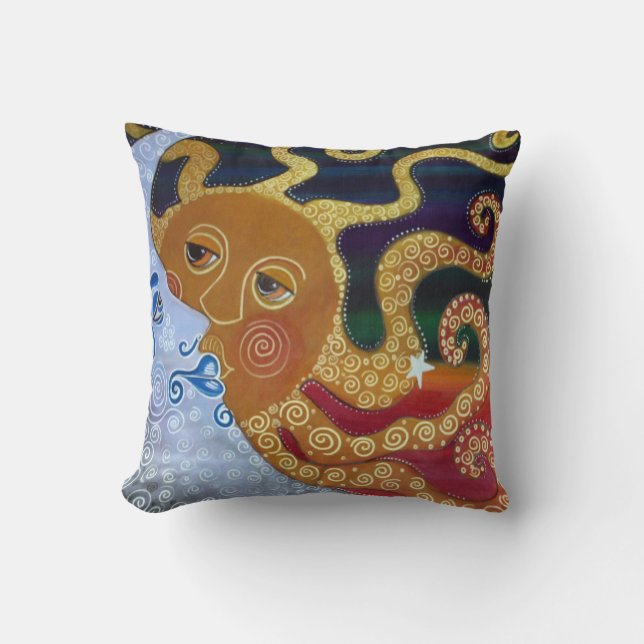 Himmlische Amerikaner MoJo Kissen (Vorderseite)