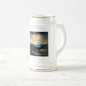 Himmlische amerikanische Flagge in Sky, Zouave Ziv Bierglas (VorderseiteRechts)