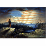 Himmlische amerikanische Flagge in Sky, Zouave Ziv Fotoskulptur Ornament<br><div class="desc">Der Rauch der Schlacht hatte sich abgelöst und verließ hinter einer von Konflikten geplagten Landschaft. Doch als die Sonne zu steigen begann und ihre goldenen Sonnenstrahlen auf das kriegsgebeutelte Terrain richtete, entstand eine andere Art von Schönheit. Die Zouave, müde von den Leiden des Tages, fand Trost in der ruhigen Aussichtsstrasse,...</div>