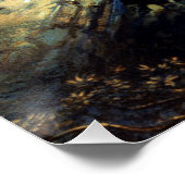 Himmlische amerikanische Flagge in Sky, Zouave Ziv Poster (Ecke)