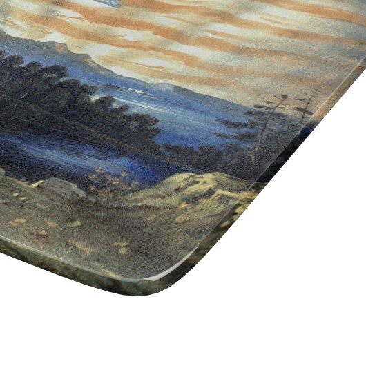 Himmlische amerikanische Flagge in Sky, Zouave Ziv Schneidebrett (Ecke)