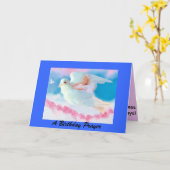 Himmlische Angel-Geburtstagskarte Karte (Gelbe Blume)