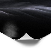 Himmlische Angel Wing Cross Fraktal Art Kompositio Poster (Ecke)